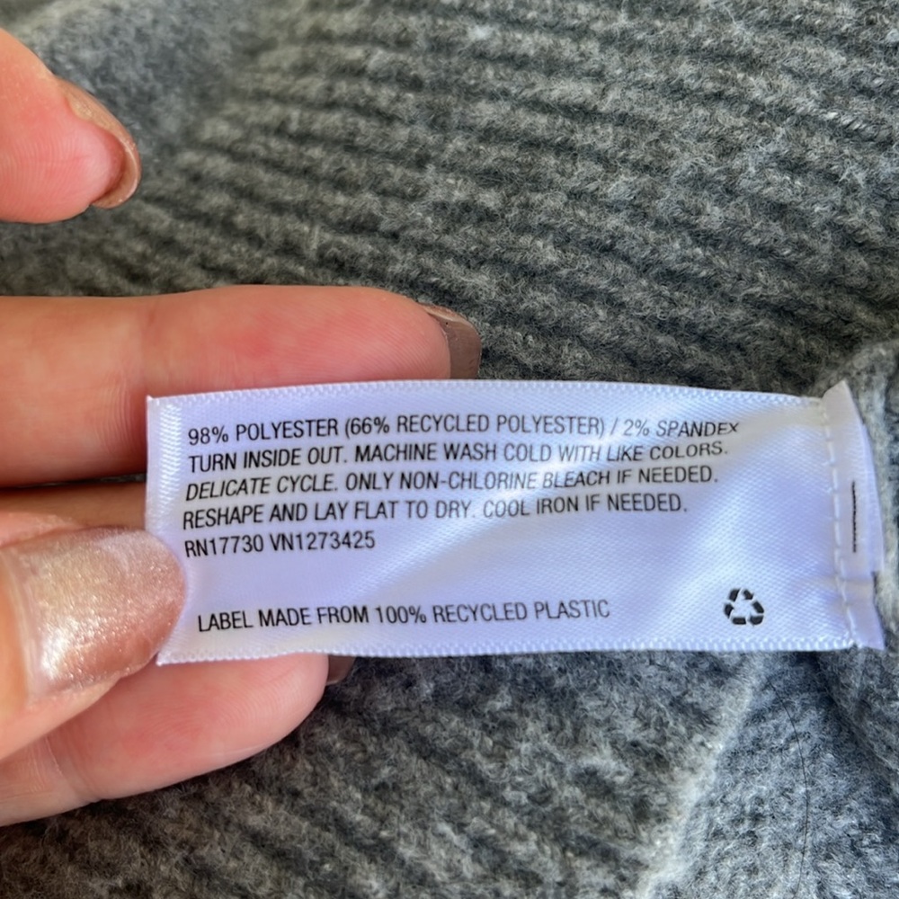 So very soft a new day gray collared five button top - Picture 11 of 13